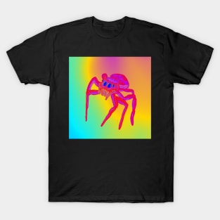 Jumping Spider Drawing V8 T-Shirt